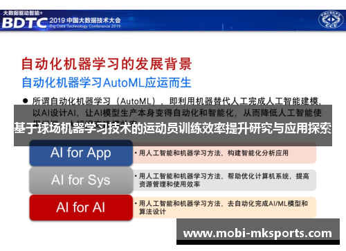 基于球场机器学习技术的运动员训练效率提升研究与应用探索